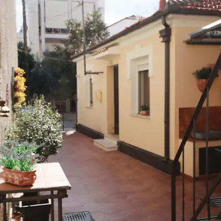 Orfeas Home/detached House 74m2,parking&yard בית נופש *